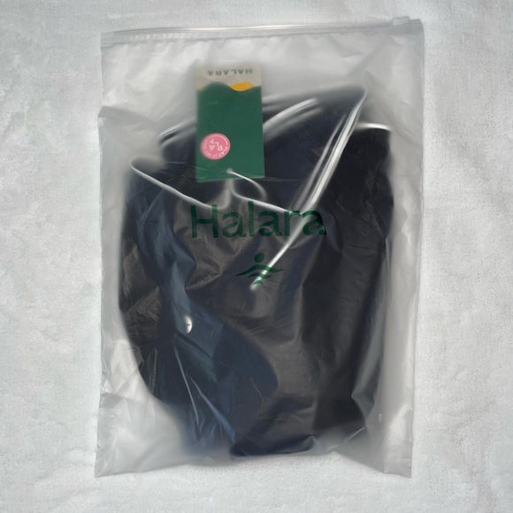 BNWT HALARA Large Black Skort with White Piping Shorts Skirt Golf Tennis Cute - Picture 7 of 7